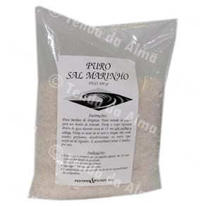 BANHO DE PURO SAL MARINHO
